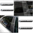 Alfa Romeo Stelvio 2016- рр. Накладки на стійки (2017-2023, Карбон) фото 5