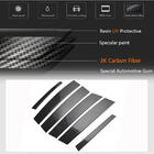 Alfa Romeo Stelvio 2016- рр. Накладки на стійки (2017-2023, Карбон) фото 6