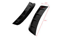 Універсальні вентиляційні накладки на крила тип-G (імітація, 2 шт) фото 4