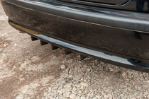 Універсальний задній дифузор тип-E (чорний глянець, ABS-пластик) фото 12