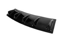 Універсальний задній дифузор тип-E (чорний глянець, ABS-пластик) фото 6