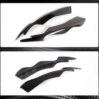 Вії на фари (2011-2015, Карбон) Audi A4 B8 2007-2015 рр. фото 3