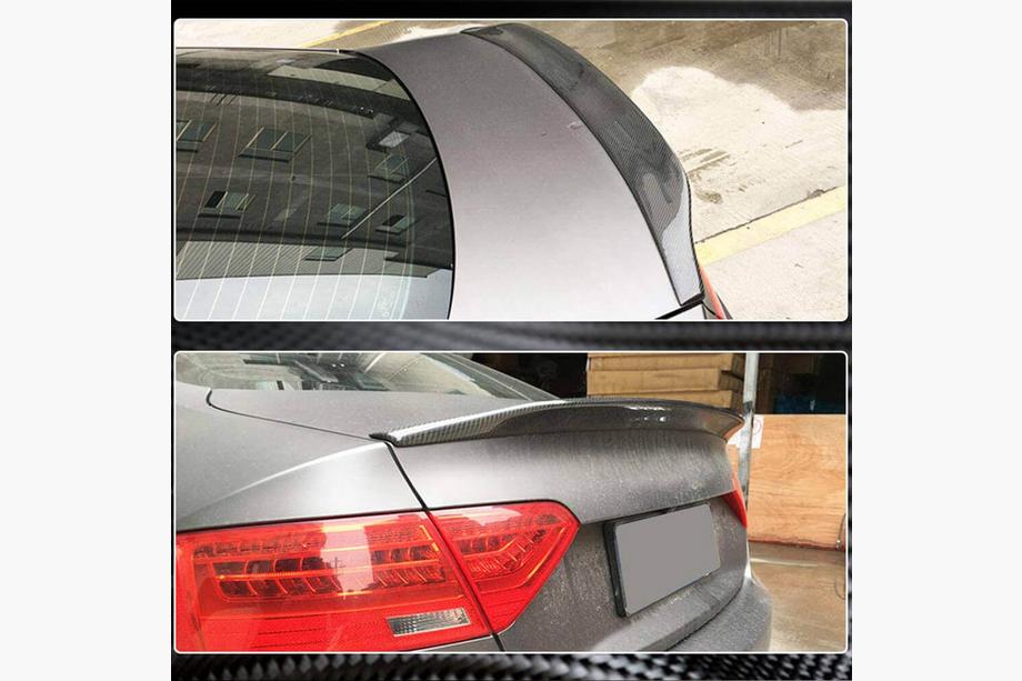 Audi A5 2007-2015 рр. Спойлер V6 (для Coupe, Карбон) Фото 3