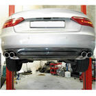 Audi A5 2007-2015 рр. Дифузор заднього бампера (для Base купе/кабріолет 2007-2011, Карбон) фото 2