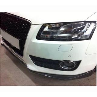 Накладка на передній бампер Lip V2 (для Base 2007-2011, Карбон) Audi A5 2007-2015 рр. фото 3