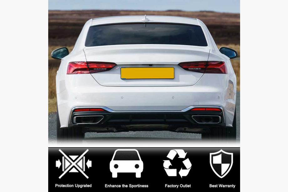 Audi A5 2016-2025 рр. Спойлер V3 (для купе, Карбон) Фото 5