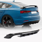 Audi A5 2016-2025 рр. Дифузор заднього бампера V3 (для S-Line 2016-2020, Карбон) фото 1