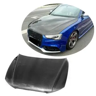 Капот двигуна (2012-2015, Карбон) Audi A5 2007-2015 рр. фото 1