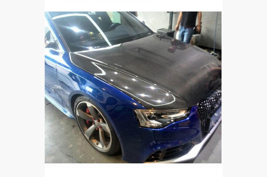 Audi A5 2007-2015 рр. Капот двигуна (2012-2015, Карбон) Фото 2
