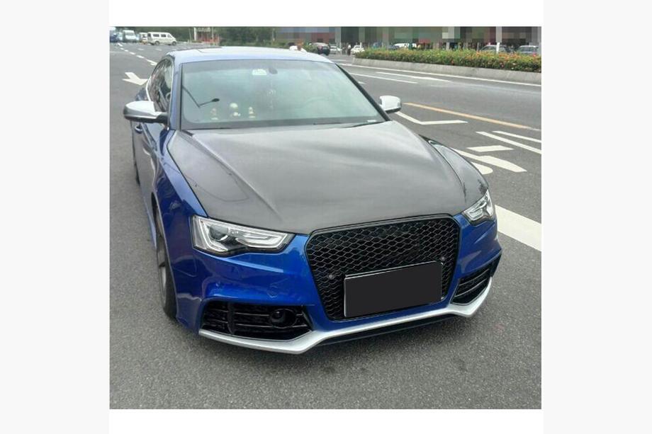 Audi A5 2007-2015 рр. Капот двигуна (2012-2015, Карбон) Фото 3