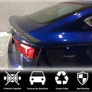 Спойлер V2 (для Sportback, Карбон) фото 3
