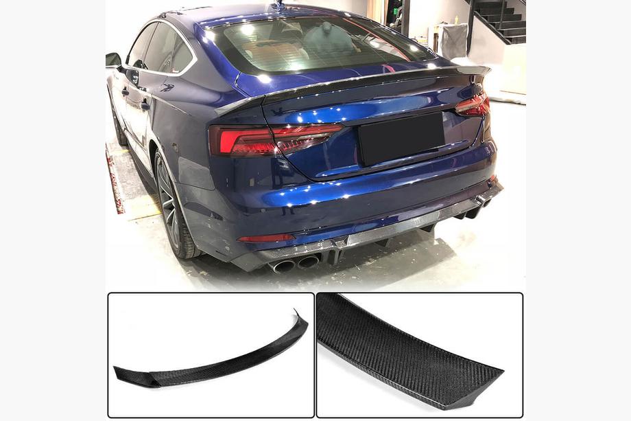 Audi A5 2016-2025 рр. Спойлер V2 (для Sportback, Карбон) Фото 1