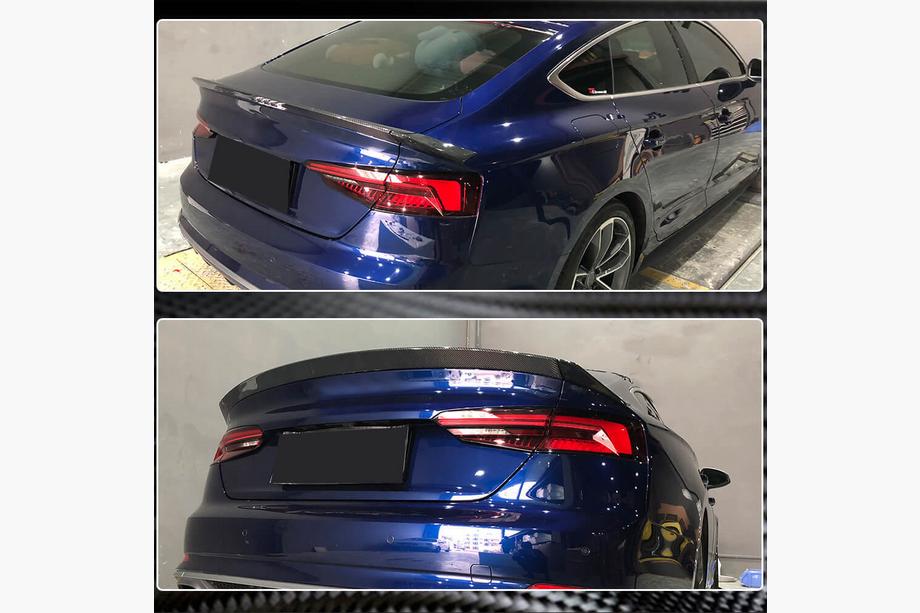 Audi A5 2016-2025 рр. Спойлер V2 (для Sportback, Карбон) Фото 5