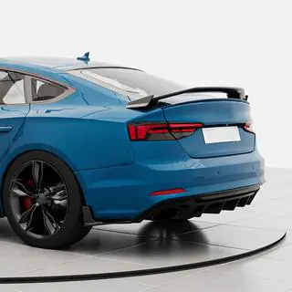 Спойлер V1 (для Sportback, Карбон) фото 2