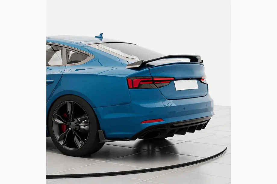 Audi A5 2016-2025 рр. Спойлер V1 (для Sportback, Карбон) Фото 2