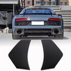 Audi R8 2015- рр. Спліттери заднього бампера (для Spyder 2020+, Карбон) фото 1