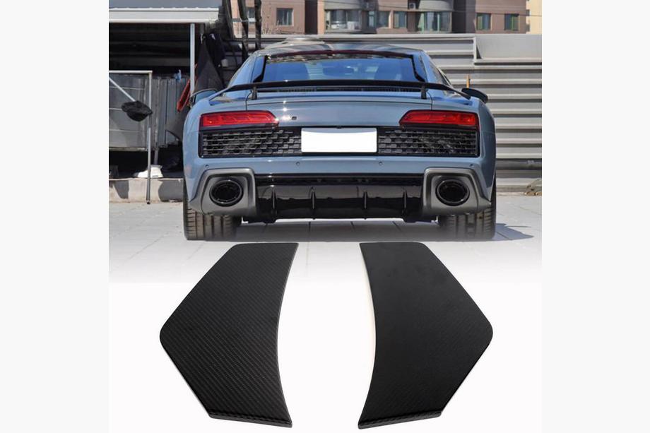 Audi R8 2015- рр. Спліттери заднього бампера (для Spyder 2020+, Карбон) Image