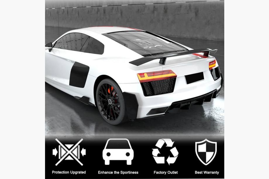 Audi R8 2015- рр. Спойлер заднього багажника (FRP) Фото 3