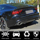 Audi A7 2010-2018 рр. Задній дифузор бампера (Карбон) фото 2