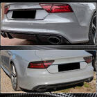 Audi A7 2010-2018 рр. Задній дифузор бампера (Карбон) фото 3