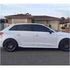 Audi A3 2012-2020 рр. Бокові пороги (для S-Line HB 2012-2016, Карбон) фото 3