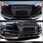 Audi A5 2007-2015 рр. Накладка на передній бампер Lip V3 (для S-Line 2012-2015, Карбон) фото 3