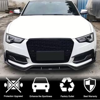 Накладки на протитуманки (для S-Line 2012-2015, Карбон) Audi A5 2007-2015 рр. фото 2