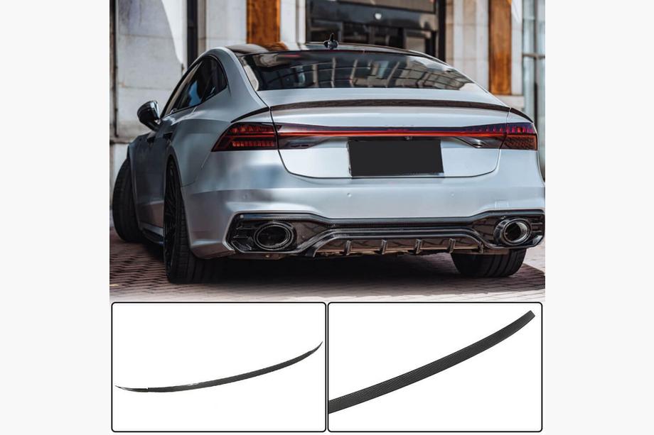 Audi A7 2018- рр. Спойлер V1 (Карбон) Фото 1