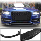 Audi A7 2010-2018 рр. Накладка на передній бампер Lip V2 (для S-Line 2010-2014, Карбон) фото 1