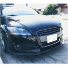 Audi TT 2006-2014 рр. Накладка на передній бампер Lip V1 (2006-2010, Карбон) фото 2