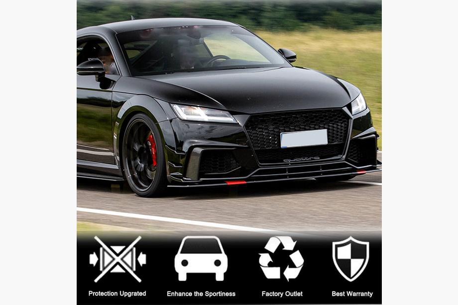 Audi TT 2014-2023 рр. Накладки на протитуманні фари (для RS, 2016-2019, Карбон) Фото 3