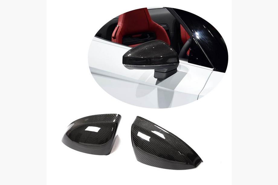Audi ТТ 2014-2023 рр. Накладки на дзеркала (Карбон) Image