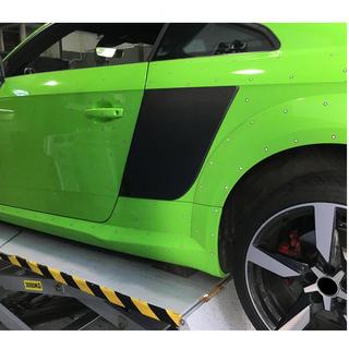 Накладки на задні крила (2015-2019, Карбон) Audi ТТ 2014-2023 рр. фото 2