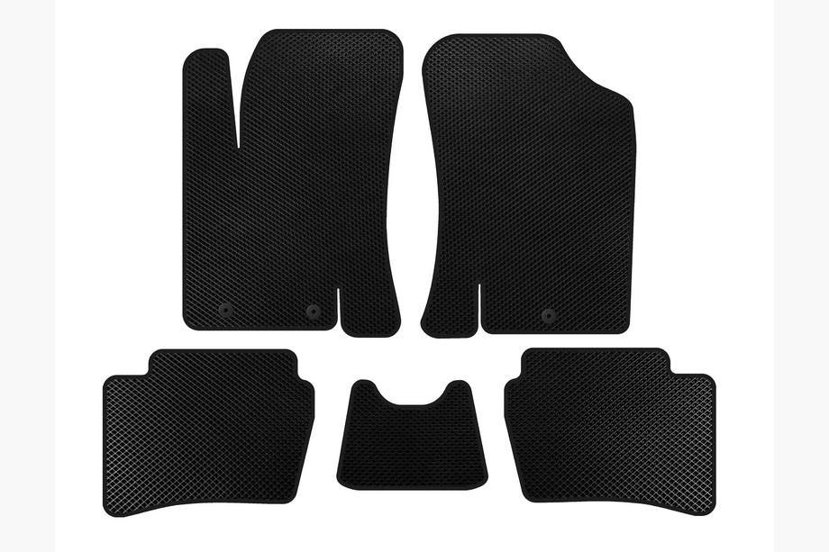 Hyundai I-20 2008-2012 рр. Килимки EVA (HB, Чорний) Image