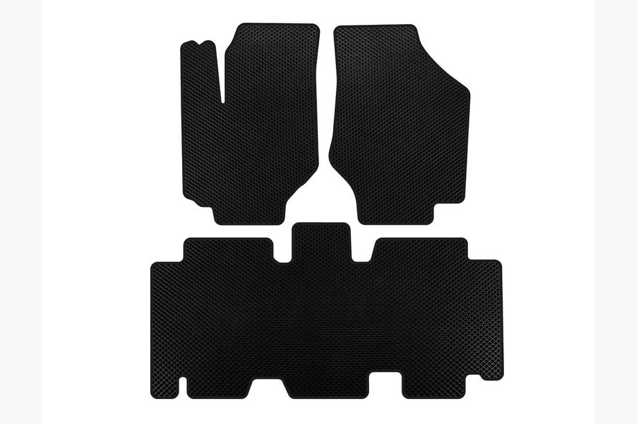 Hyundai Trajet 2000-2007 рр. Килимки EVA (чорні) Image