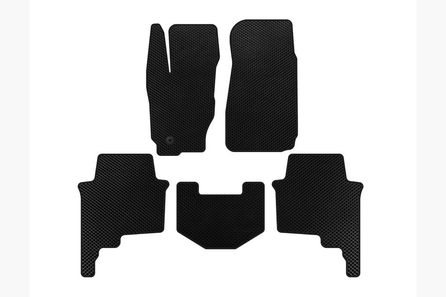 Jeep Commander 2005-2010 рр. Килимки EVA (чорні) Image