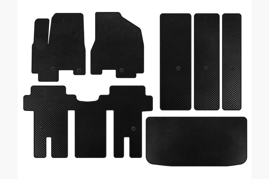 Килимки EVA (повний салон, Чорний) Image