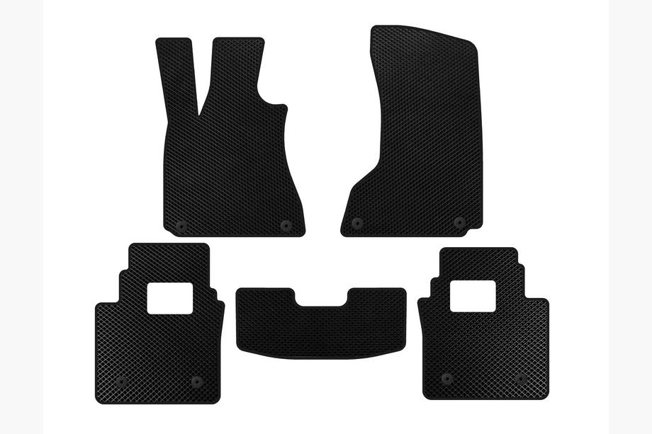 Maserati Quattroporte 2013-2023 рр. Килимки EVA (SD, Чорний) Image