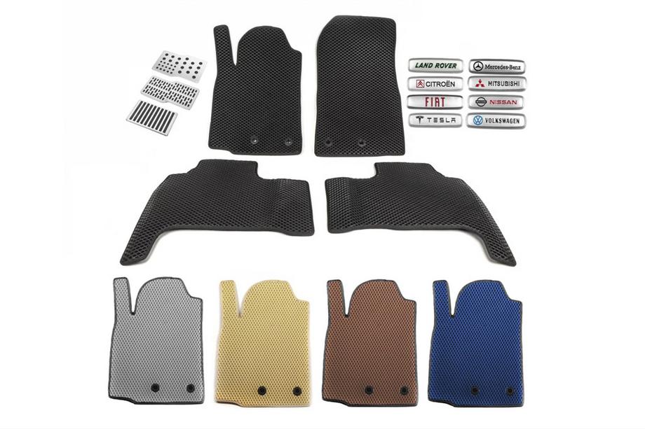 Mazda 2 2007-2014 рр. Килимки EVA (чорні) Image