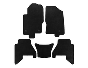 Nissan Pathfinder R51 2005-2014 рр. Килимки EVA V2 (2 ряди, чорні, 2010-2014) фото 1