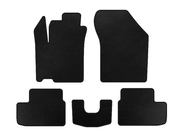 Opel Agila 2007-2015 рр. Килимки EVA (HB, Чорний) фото 1