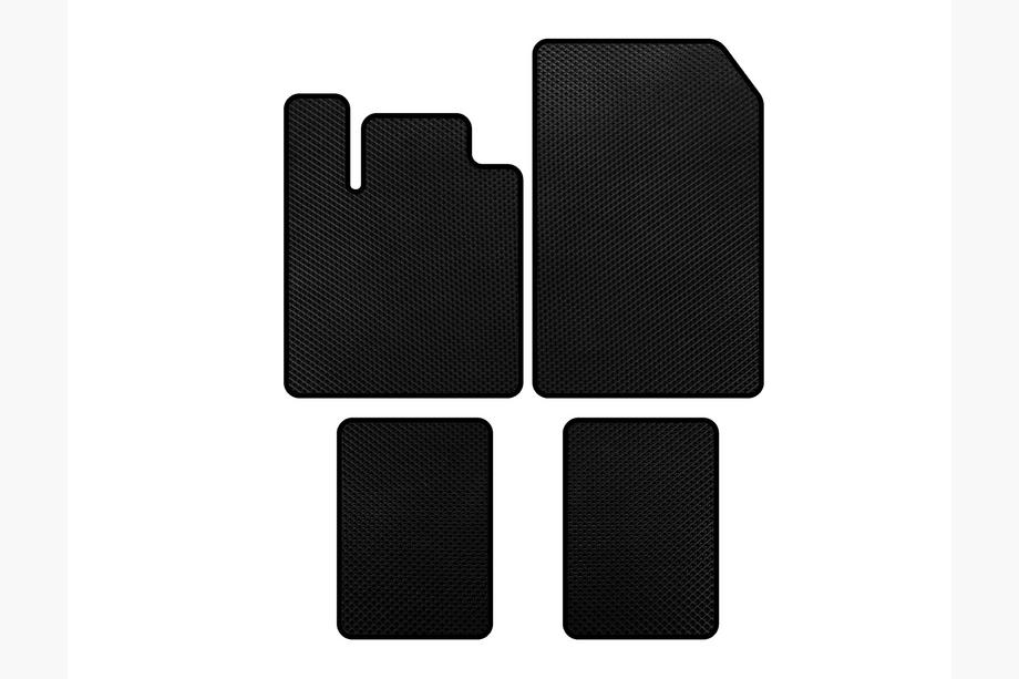Renault Twingo 2007-2014 рр. Килимки EVA (чорні) Image
