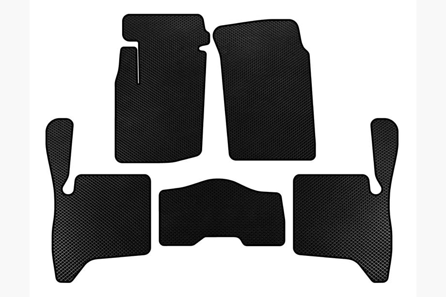 Килимки EVA (3-х дверний, Чорний) Image