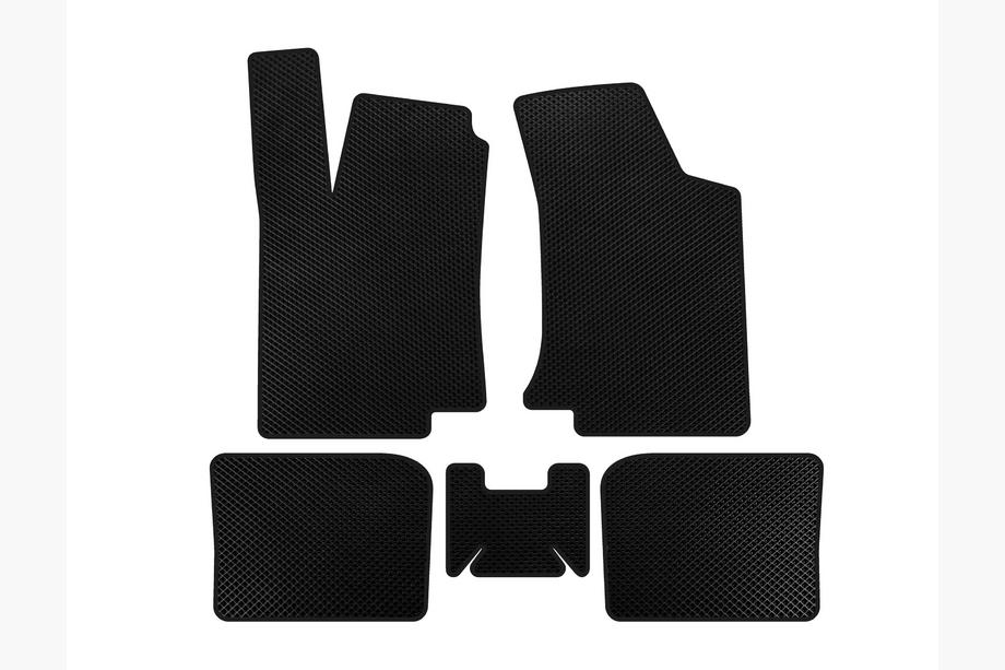 Volkswagen Golf 3 1991-2001 рр. Килимки EVA (HB, 3-х дверний, Чорний) Image