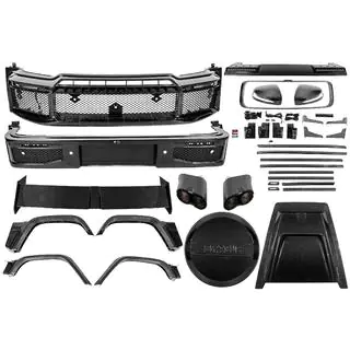 Комплект обвісів BRB 800 Carbon Mercedes G class W465 2025- рр. фото 4
