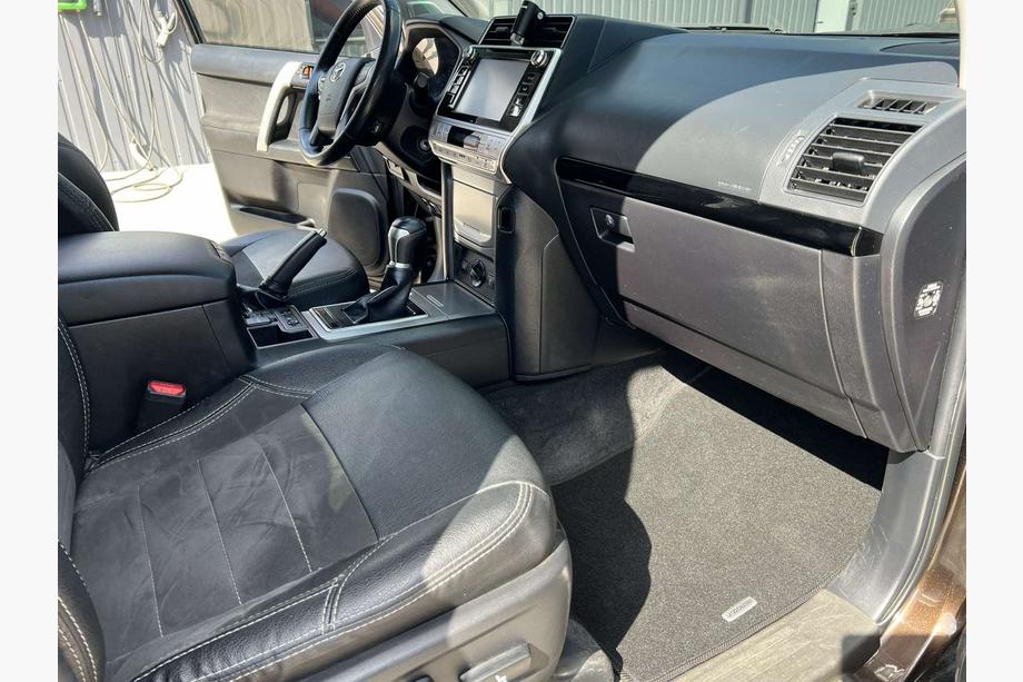 Toyota Land Cruiser Prado 150 2009-2023 рр. Килимки текстильні Premium (чорні) 7 місцевий, 2013-2022 Фото 2