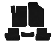 Citroen C-2 2003-2009 рр. Килимки текстильні Premium (Чорний) фото 2