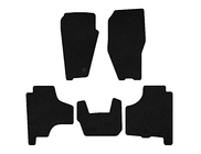 Dodge Nitro 2006-2011 рр. Килимки текстильні Premium (Чорний) фото 1