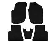 Land Rover Freelander I 1997-2006 рр. Килимки текстильні Premium (Чорний) фото 1