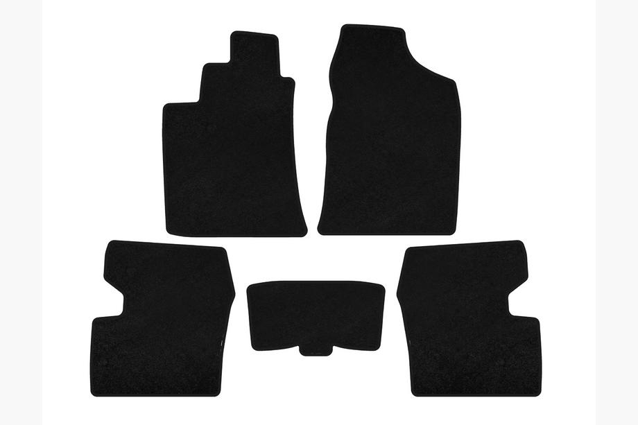 Lifan 620 Solano 2007- рр. Килимки текстильні Premium (SD, Чорний) Image